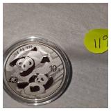 2022 1oz Silver "Pandas"