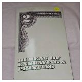 1976 US Bureau Engraving and Printing 4 Uncut 1976 $2 Bills UNC