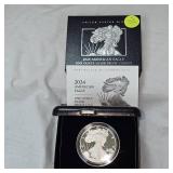 Us Mint 2024 S Silver Eagle 1 ounce Proof Silver Coin