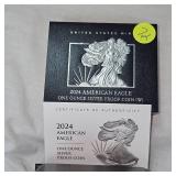 Us Mint 2024 W US Mint Silver Eagle 1 oz Proof Silver Coin