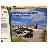 SDLANCH High End Carport 20 x 30 (SDLC2030) **