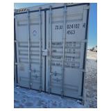 ZXJU0241024 // Sea Container with 4 Side Doors, 40HC, Single Trip (AGT)