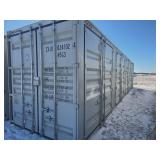 ZXJU0241024 // Sea Container with 4 Side Doors, 40HC, Single Trip (AGT)