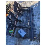 Wolverine Skid Steer Scraper/Leveler Attachment (LL-12-78W)