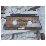 Dingo mini skid weld on plate