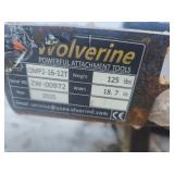 Wolverine quick tach weld on plarte