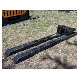 Wolverine Non-Adjustable Clip-On Pallet Forks (TF2-66-4000G)   **see note TF1-66