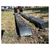 Wolverine Non-Adjustable Clip-On Pallet Forks (TF2-66-4000G)   **see note TF1-66