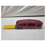 Vintage Structo Auto Haulaway Pressed Steel Truck and Trailer Set