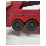 Vintage Structo Auto Haulaway Pressed Steel Truck and Trailer Set