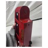 Vintage Structo Auto Haulaway Pressed Steel Truck and Trailer Set