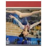 Framed Sunisa Lee Gold Medal 2020 Olympic Games Gymnastics Photo Collage