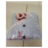 Who What Wear Light Blue Cardigan Sweater Size 4X