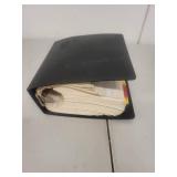 Aviation Training Manual Binder with Indexed Sections