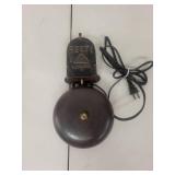 Vintage Recti Edwards 1872 Patented Electric Bell with Cord