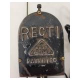 Vintage Recti Edwards 1872 Patented Electric Bell with Cord