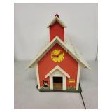 Vintage Fisher-Price Play Family School House Toy