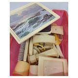 Collection of 1940s and 1950s Celluloid Vanity and Decor Items