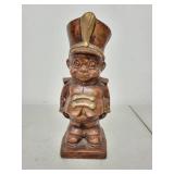 Vintage Toy Soldier Ceramic Coin Bank, 7 Inch