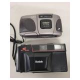Pair of Vintage Kodak 35mm and Advantix Cameras