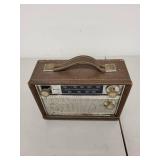 Vintage Arvin Eight Transistor Portable Radio with Handle