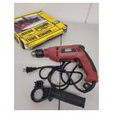 Tool Shop 1/2 Inch Hammer Drill with Handle and Box