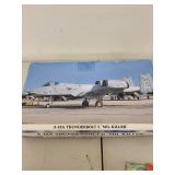 Collection of Model Aircraft Kits and Die-Cast Planes