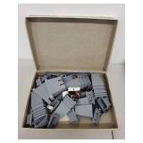 Bachmann HO Scale Plasticville Railroad Buildings Snap-Together Kit Set with Box