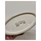 Royal Garden Otagiri Bird Floral Vase and Cast Iron Horse Boot Wall Mount