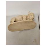 Buffalo Resin Figurine Western Style Sculpture