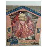 Pair of Vintage Dolls: Heddi Stroller Head Turning Walking Doll and Boxed Lady Alice Doll