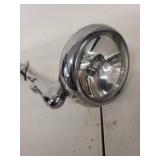 Vintage Chrome Unity Spotlight with Handle and Wiring