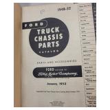 1948-52 Ford Truck Chassis Parts Catalog and Remington Kleanbore .45 Automatic Empty Box