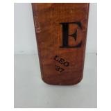 Vintage 1930s Sigma Alpha Epsilon Fraternity Paddle Iowa State University