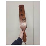 Vintage 1930s Sigma Alpha Epsilon Fraternity Paddle Iowa State University