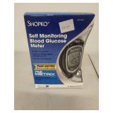 Shopko Self Monitoring Blood Glucose Meter - Sealed