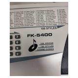AUSTSTAR FK-5400 Electronic Keyboard with 100 Styles and 100 Voices