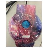 Dash Galaxy Pattern Mini Waffle Maker Model DMW100GP