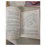 Set of 5 Carpentry and Construction Books including Blueprint Reading and Residential Framing