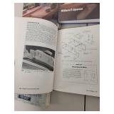 Set of 5 Carpentry and Construction Books including Blueprint Reading and Residential Framing