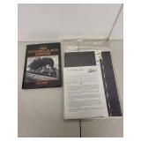 The Overland Limited Book by Lucius Beebe with Greenberg Paper Train Kit