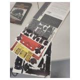 The Overland Limited Book by Lucius Beebe with Greenberg Paper Train Kit