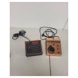 Lot of 2 Model Train Power Controllers Troiler Autopulse Transamp 1 and MRC Throttlepack 500N