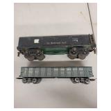 Set of 6 Vintage Lionel and Mixed Brand Model Train Cars