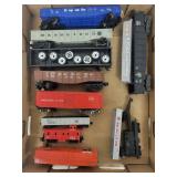 HO Scale Model Train Car and Accessory Collection