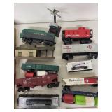 HO Scale Model Train Car and Accessory Collection