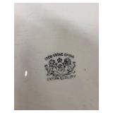 Antique Ironstone China Bedpan with Marking