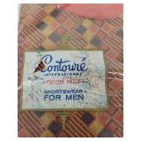 Set of 4 Vintage Menâs Shirts and Sportswear in Original Packaging