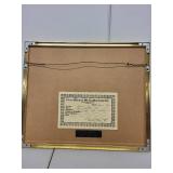 Framed Limited Edition Print Jerusalem Gate by Elgi A with Certificate