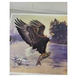 Wildlife Art Print Collection featuring Eagles by Mario Fernandez and Glen Loates